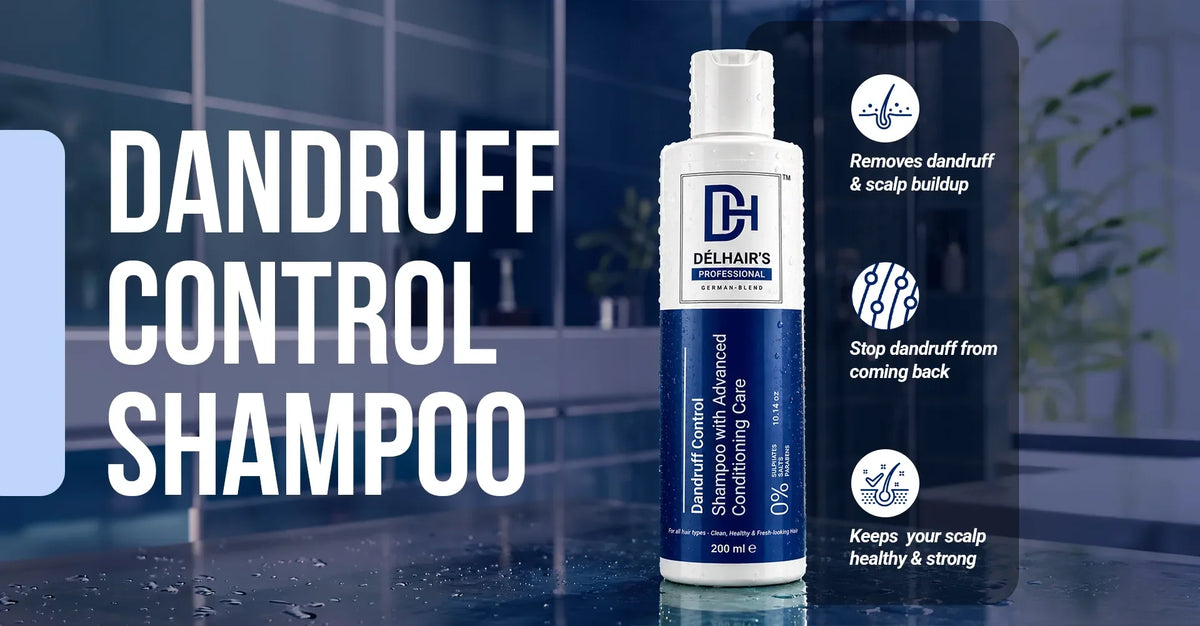 New Launch: Meet Délhair’s Professional Dandruff Control Shampoo