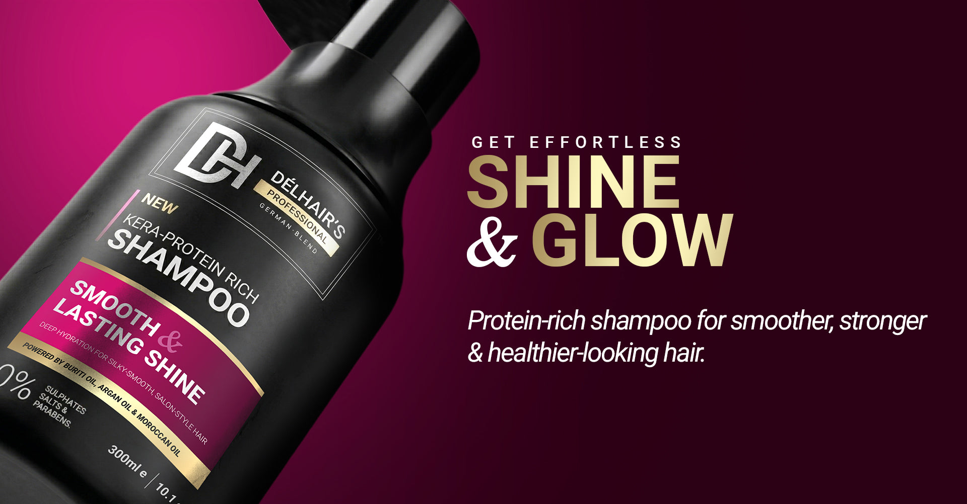 Why Delhairs Kera Protein Rich Shampoo Is the Perfect Choice for Smooth & Healthy-Looking Hair