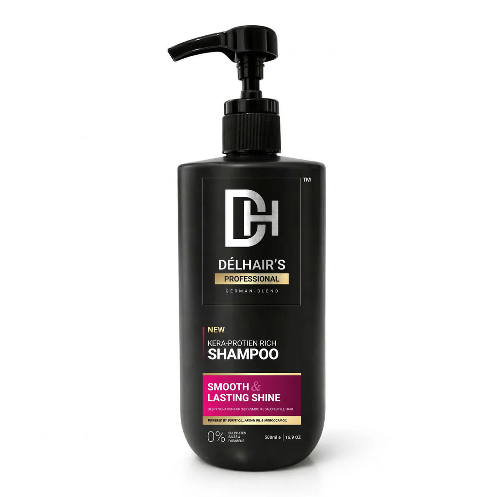 Delhairs Kera Protein Rich Shampoo 500ml – Keratin Protein Hair Cleanser