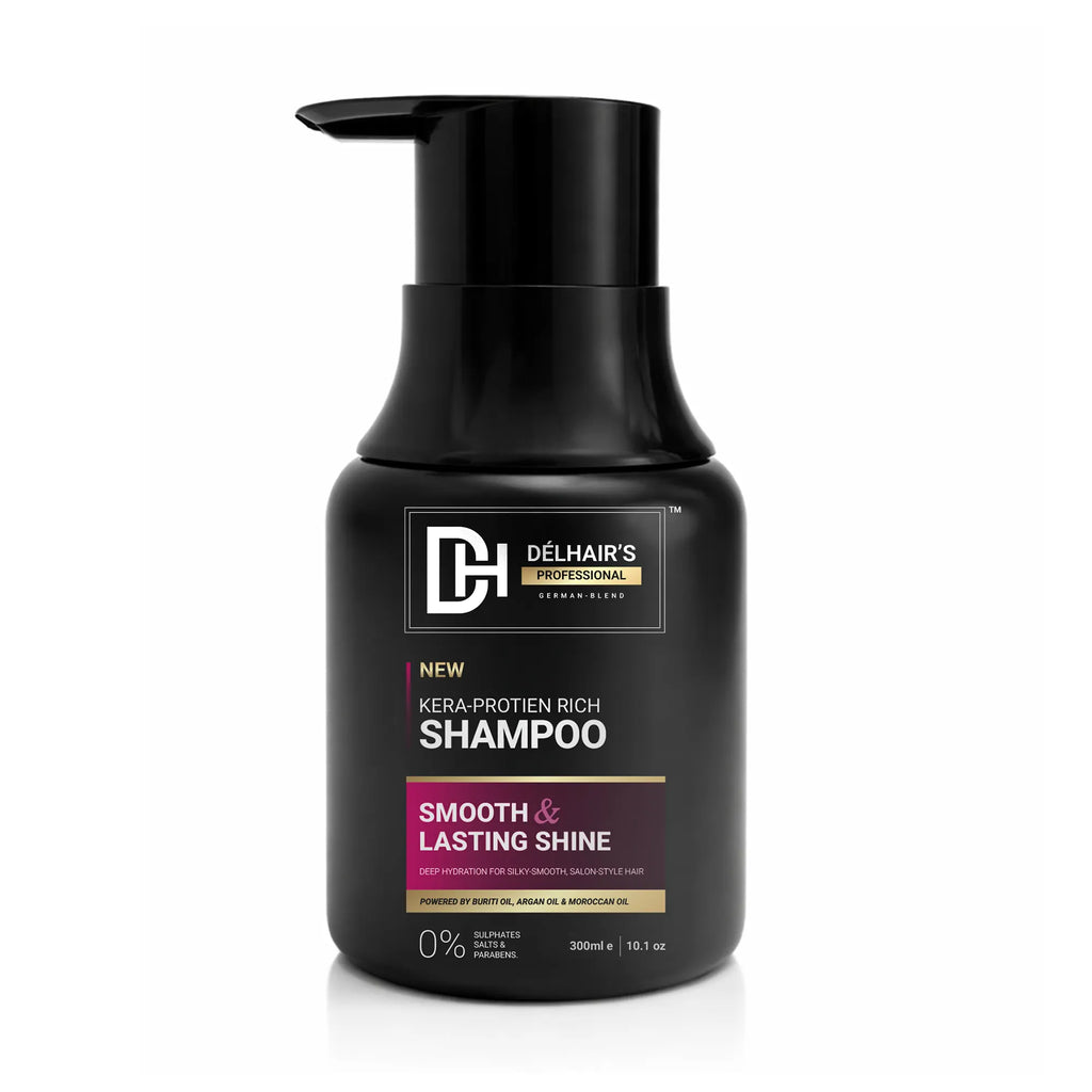 Delhairs Kera Protein Rich Shampoo 300ml – Keratin Protein Hair Cleanser
