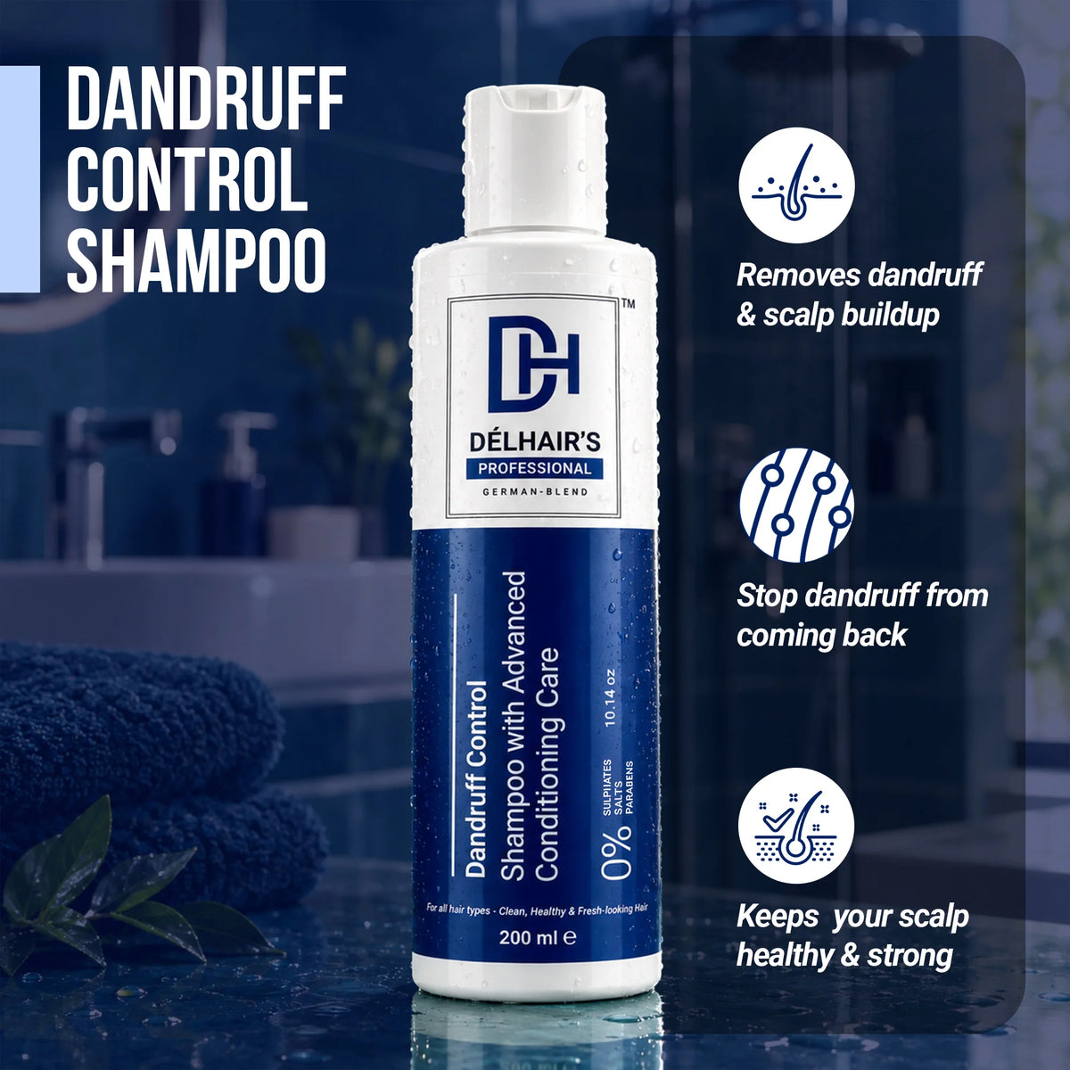 Dandruff Control Shampoo – 200ml