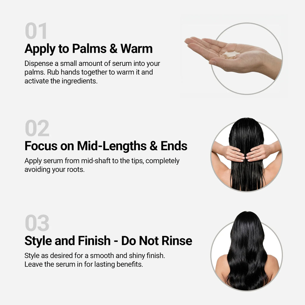 Delhairs German Blend Hair Serum 50ml – Lightweight Serum for All Hair Types