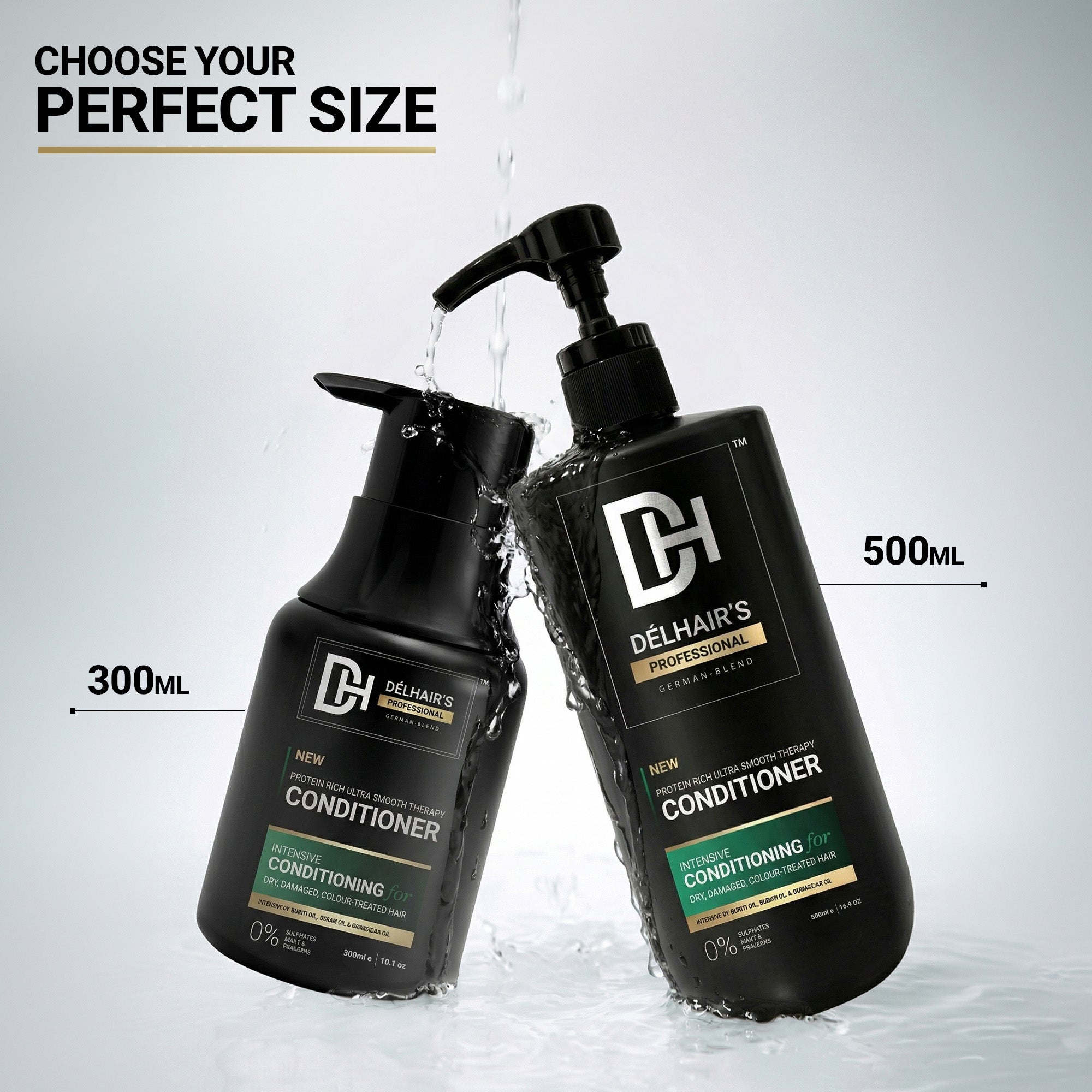 Delhairs Protein Rich Ultra Smooth Therapy Conditioner - 500ml e