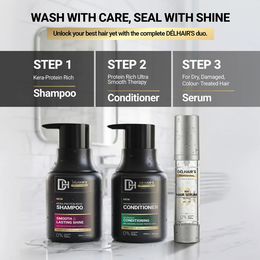 Delhairs Kera Protein Rich Shampoo 300ml – Professional Haircare by Delhairs
