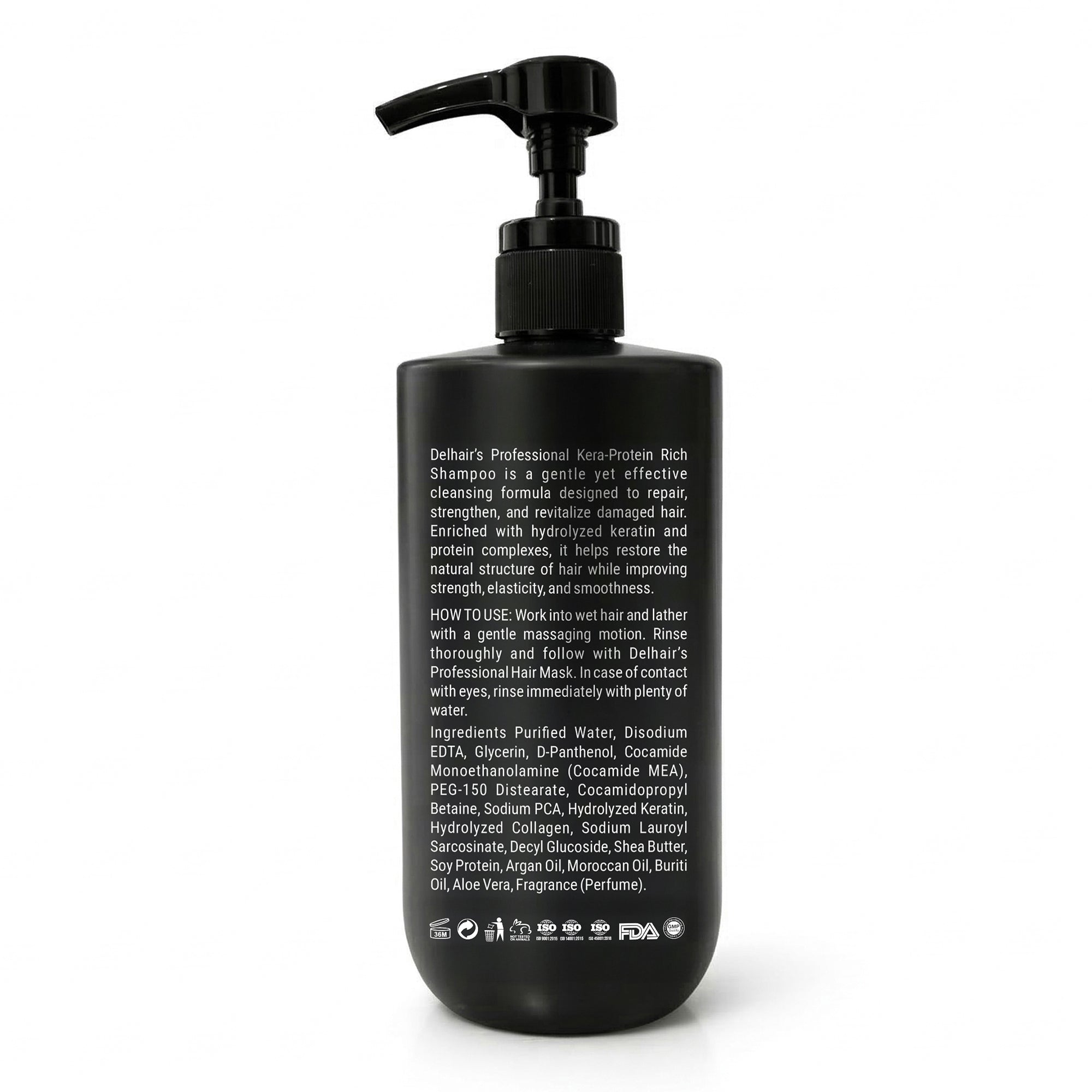 Delhairs Kera Protein Rich Shampoo- 500ml e