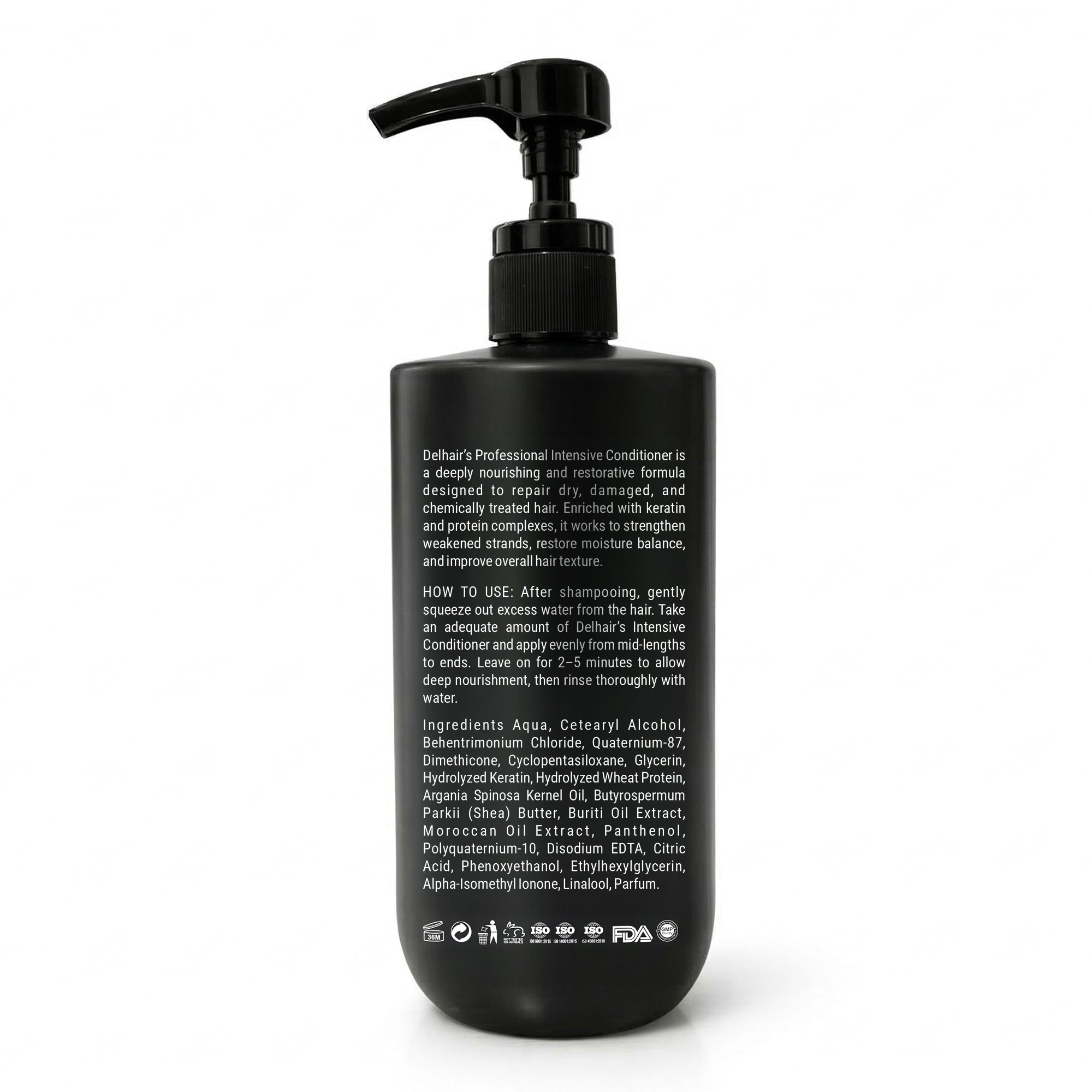 Delhairs Protein Rich Ultra Smooth Therapy Conditioner - 500ml e